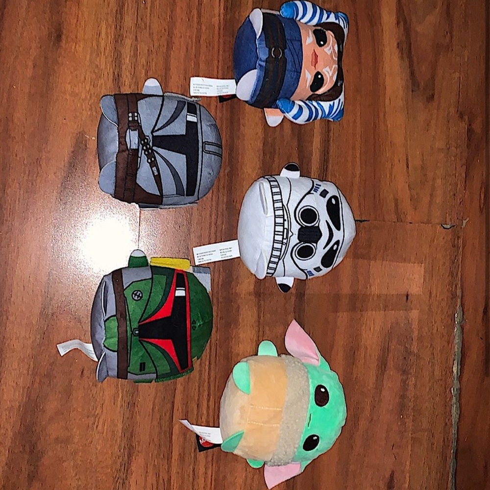 Star Wars The Mandilorian cuutopia plush set